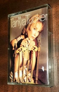 Fire To Fire - Tanya Tucker (Cassette 1995 Liberty Records) CRC Edition - Imagen 1 de 6