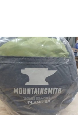 Tienda Mountainsmith Upland para 6 personas gris/verde 120"x102"x80" camping al aire libre Foto 1 de 2