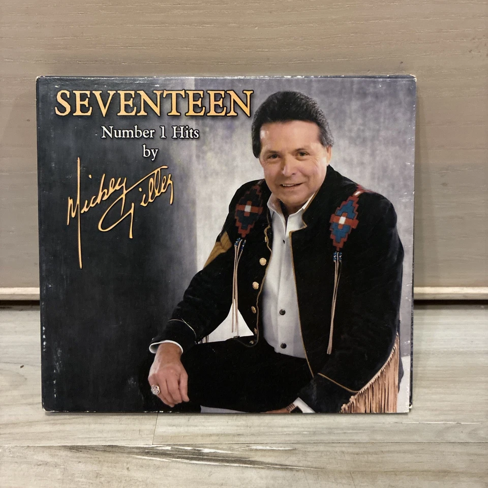 Rare Mickey Gilley Seventeen Number 1 Hits CD Digipak VG Country - Image 1 of 2