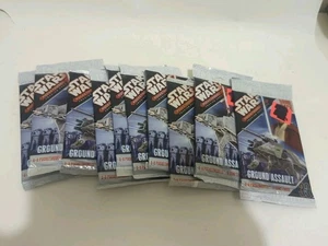 Wizkids Star Wars Pocketmodel TCG GROUND ASSAULT x 10 Packs Sealed - Picture 1 of 6