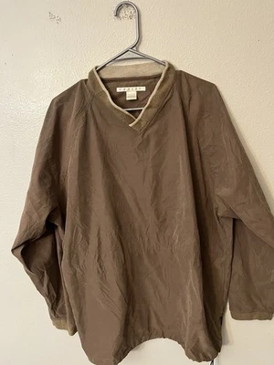 Perry Ellis America Pullover Windbreaker Golf Shell V-Neck Activewear Jacket M - Image 1 of 4