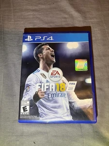 FIFA 18 Sony PlayStation 4 PS4 Soccer Game Football Ronaldo Cover CIB - Picture 1 of 4
