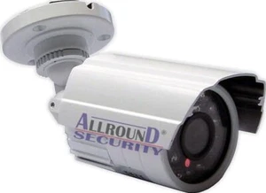 Wasserfeste Außen Farb Kamera IR 1/3" SONY CCD 3,6mm 700TVL IP66 Halter Weiß - Picture 1 of 1