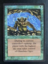 Ghazban Ogre Arabian Nights MTG Magic The Gathering 