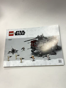 Lego Star Wars AT-TE Walker Manuale Istruzioni per Set 75337 - Foto 1 di 1