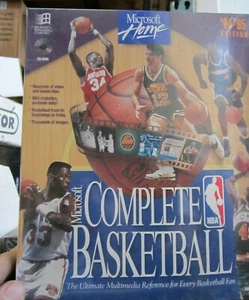 Vintage Microsoft Home kompletter Basketball 94/95 Edition versiegelt NEU GROSSE BOX SELTEN - Bild 1 von 2