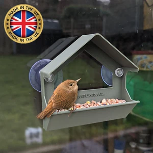 Small lightweight window mounted bird Feeder station with strong suction pads - Picture 1 of 4