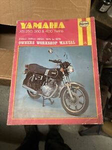 YAMAHA XS250, 360, & 400 TWINS 1975 to 1978 SERVICE REPAIR MANUAL By HAYNES 378