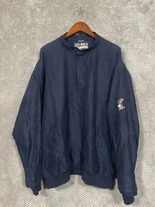 Zero Restriction Fox Lightweight Long Sleeve Quarter Snap Windbreaker Mens XL - Picture 1 of 9