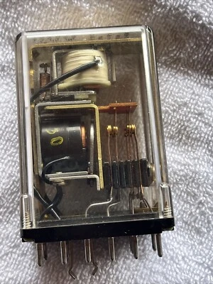 B255BXBP-24VDC Struthers-Dunn Relay 24VDC 250Ohm 10A DPST-NO/DPST-NC - Image 1 of 2