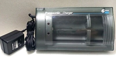 Panasonic BQ-4D ~Rechargable Batteries Charger ~6 Hr ~ Holds:  AA / AAA / C / D - Image 1 of 4