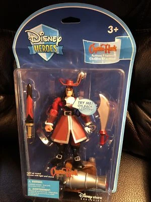 "Nueva figura de acción exclusiva de Peter Pan de los héroes de la tienda Disney 6"" con caja" Foto 1 de 4