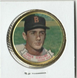 1964 Topps Coins #103 Chuck Schilling   