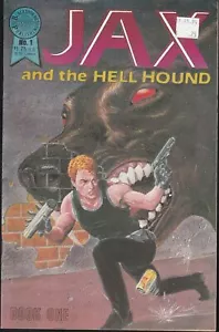 JAX AND THE HELL HOUND #1 1986 BLACKTHORNE B&W 10 MILLION WORTH -FRANCIS..FN - Picture 1 of 2