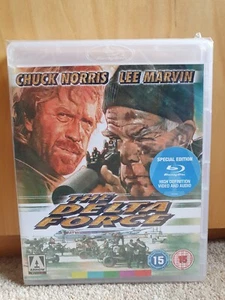 The Delta Force Blu-Ray with Booklet - Arrow Video - Chuck Norris Lee Marvin NEW - Picture 1 of 2