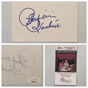 Cosby Show Mom Phylicia Rashad Signed Autograph 3x5 Index Card - JSA - FREE S&H!