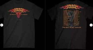SAMMY HAGAR 2024 THE BEST OF ALL WORLDS EXCLUSIVE TOUR T-Shirt - Picture 1 of 4
