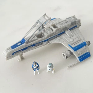 Star Wars Micro Galaxy Squadron Teniente Callahan's E-Wing Fighter 0121 Juguete Jazwares - Imagen 1 de 5