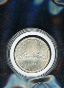 1966 Canadian Silver $1 Dollar Coin Canada - Picture 1 of 2