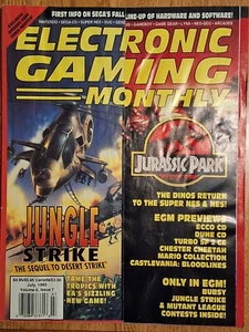 Electronic Gaming Monthly Magazine No 48 July 1993 Video Games Jungle Strike EGM - Picture 1 of 3