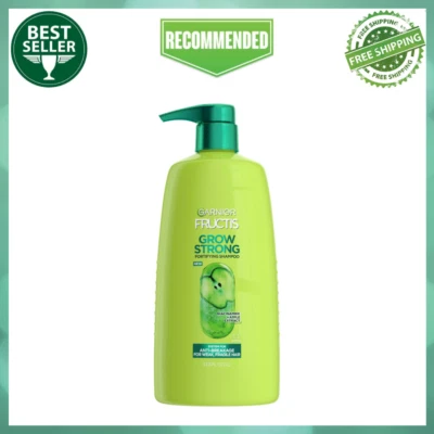 2pk Garnier Fructis Grow Strong Fortifying Shampoo with Active Fruit 33.8 FL Oz - Image 1 of 4