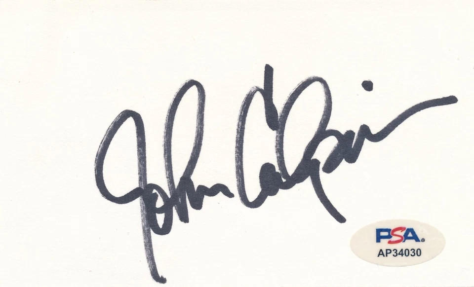 John Calipari Signed Autographed 3x5 Index Card PSA/DNA COA Kentucky Wildcats - Image 1 of 1