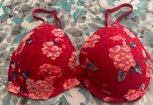 Victoria Secret rosa BH Push Up 32 C mehrfarbig - Bild 1 von 3