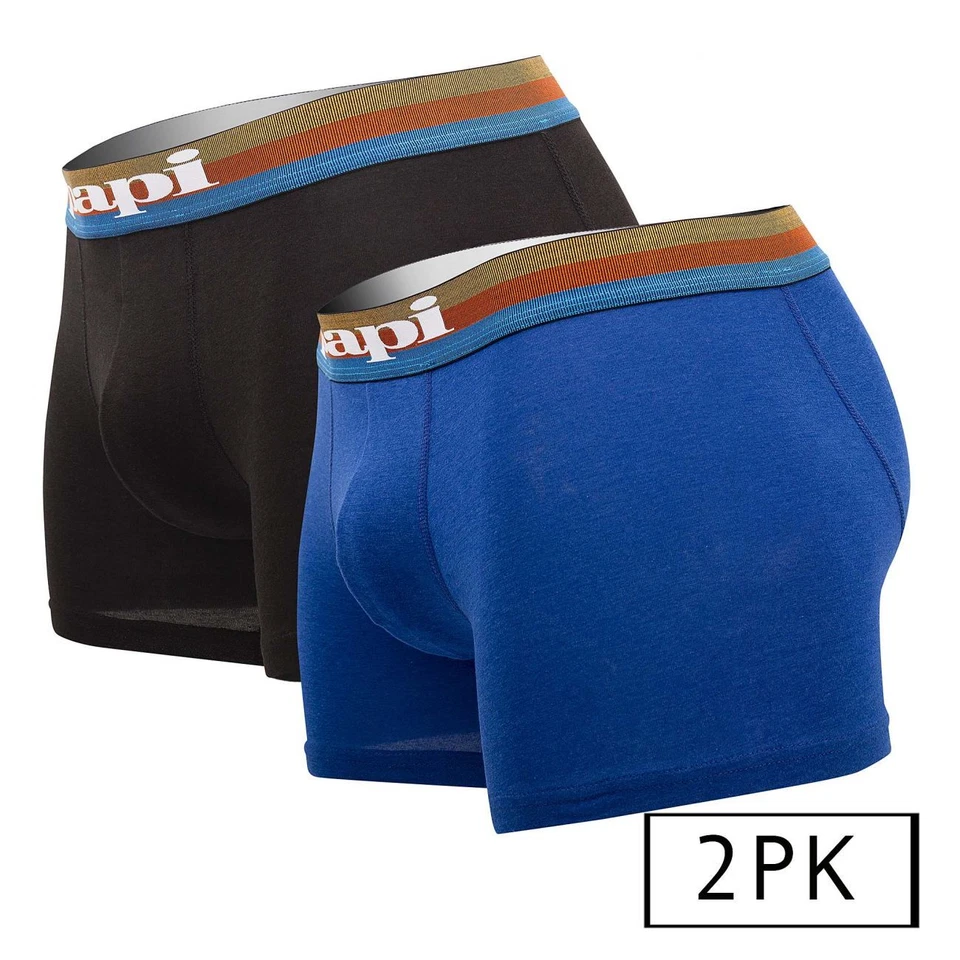 Ropa interior: calzoncillos boxer brasileños Microflex Papi UMPA088 2PK Foto 1 de 2
