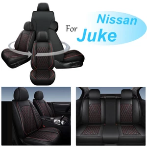 For Nissan Juke 2011-2017 Car 5 Seat Cover Cushion Pad Faux Leather Full Set - Picture 1 of 7