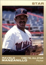 1988 Florida State League All-Stars Star #43 Ravelo Manzanillo