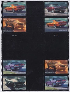 US 5715-5719 5719b Pony Cars F cross gutter block 4x2 MNH 2022 - Picture 1 of 1