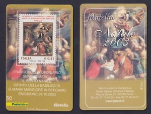 Tessera Filatelica Santo Natale 2003 - Imagen 1 de 1