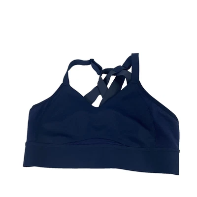 Sujetador deportivo Brooks para mujer 34AB azul alto impacto espalda cruzada correr entrenamiento gimnasio Foto 1 de 4