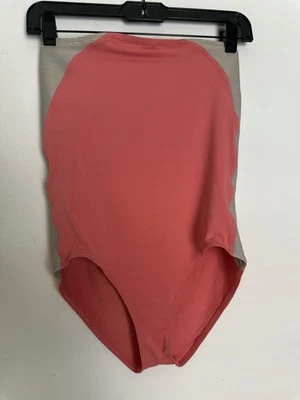 ERES swimsuit One Pieces Two Tone Peach & Yellow  Strapless Self Hold Up 12/44 - Image 1 of 4