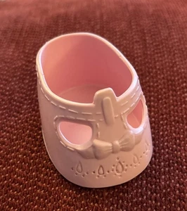 Cabbage Patch Kinder/Puppe einzelne rosa Sandalen Schuh CPK 516 - Bild 1 von 6