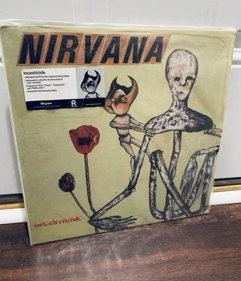 NIRVANA-INCESTICIDE-ORGM-1005 Pallas Press VINYL-180 GRAM-RARE (2011) Hype Stkr - Image 1 of 4