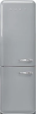 SMEG FAB32LSV5 FRIGORIFERO COMBINATO CLASSE D SILVER 50'S STYLE - Immagine 1 di 4