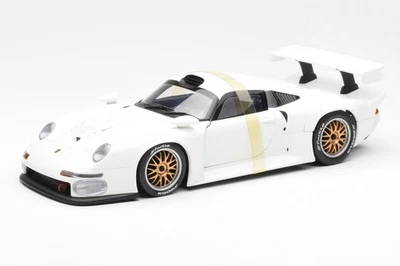 180966699 Porsche 911 GT1 Street Car White UT Models 1/18 - Photo 1/4