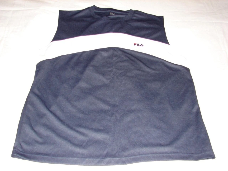 Camisa sin mangas FILA para hombre - grande - azul/blanco - nueva sin etiquetas Foto 1 de 1