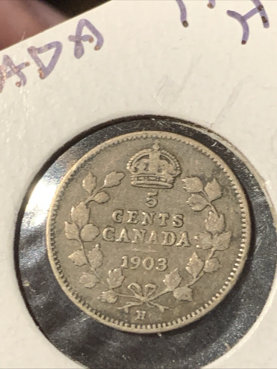 1903 Year Canadian Five Cents 1858-1921 for sale | eBay