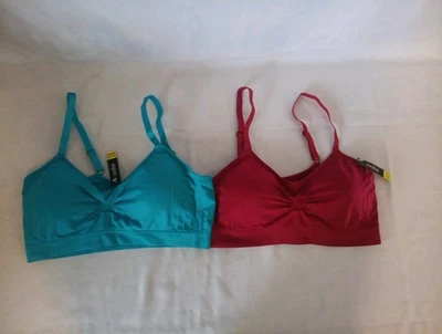 Camiseta Pullover 2 Coobie Bras Talla Completa Rojo Verde Azulado Foto 1 de 4