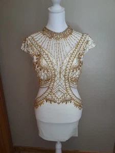 Rachel Allan Heimkehrkleid Größe 4 - Bild 1 von 7
