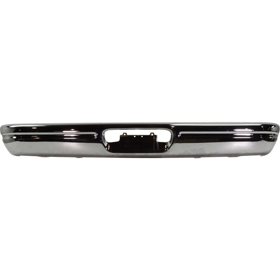 For Dodge Ram 1500/2500/3500 Van Bumper 1999-2002 Chrome Steel w/ Molding Holes - Imagem 1 de 4