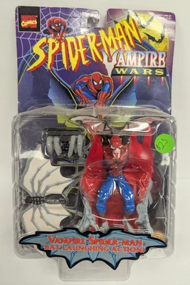 Figura de acción Marvel Spiderman Vampire Wars Vampire Spiderman ToyBiz Foto 1 de 2