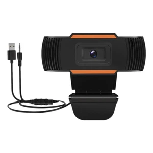 Computer Webcam 720P Computer Camera with Sound-absorption Microphone Laptop or - Afbeelding 1 van 10