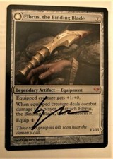 Elbrus, the Binding Blade  - Signed Artist Proof-Mythic Rare Dark Ascension MTG 