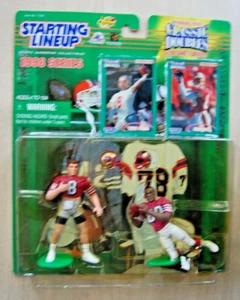 98 SLU Classic Double JERRY RICE STEVE YOUNG San Francisco 49ers Starting Lineup - Picture 1 of 4