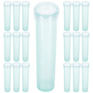 100 Pcs Water Pipe Bride Grow Tubes for Roses Single Flower Floral Plastic Stem - Picture 1 of 12