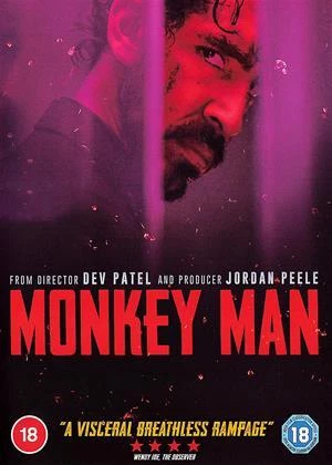 Monkey Man DVD (2024) - Image 1 of 1