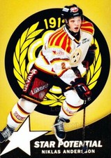 2005-06 Swedish Elitset SHL Star Potential #1 Niklas Andersson
